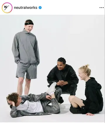 [neutralworks 그레이 숏팬츠 L 사이즈]