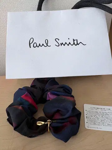 Paul Smith 멀티 컬러 스카프 스크런치