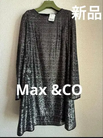 최종 처분 세일 새상품! Max &CO 스팽글 원피스 size40