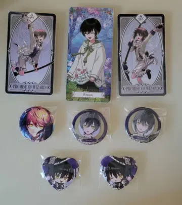 [ 마법사의 약속 스노우 화이트 ] 캔뱃지 카드