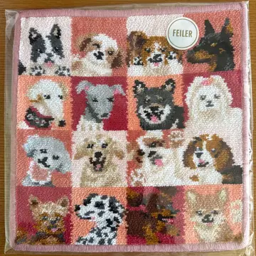 FEILER 페이러 룩! 마이 도그 손수건 미사용 새상품