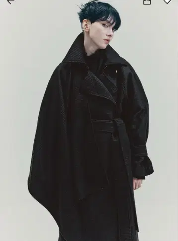 H&M STUDIO 컬렉션 스톨 체크