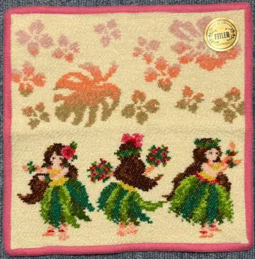 FEILER 페이러 마나마나 해피 플라걸 손수건 미사용품