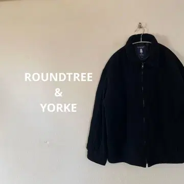 ROUNDTREE&YORKE 울 자켓 블랙