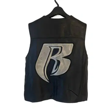 가죽 베스트 자수 구제 의류 빈티지