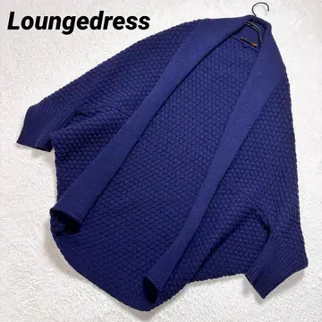 Loungedress 돌먼 슬리브 니트 가디건 프론트 오픈