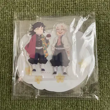 귀멸의 칼날 사네미에게 오하기를 건네는 기유 아크릴 스탠드