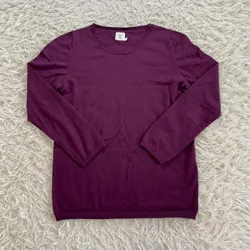 Kurihara harumi와 공유 긴팔 니트 스웨터