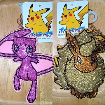 포켓몬 뮤우 이브이 키링 2세트