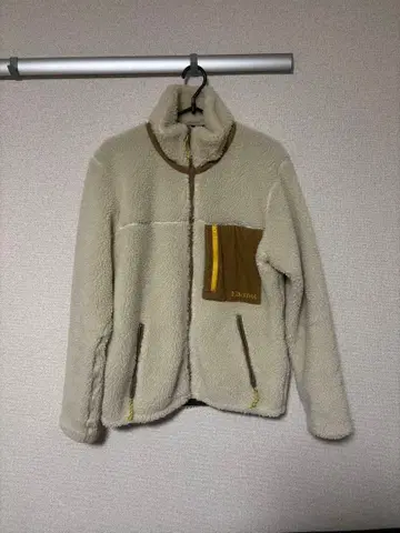 Marmot 플리스 자켓 M 크림색