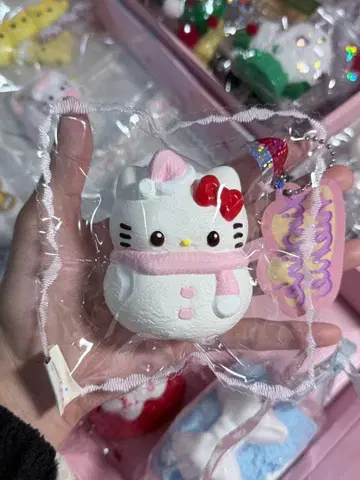 크리스마스 한정판 KT 스노우맨 스퀴즈