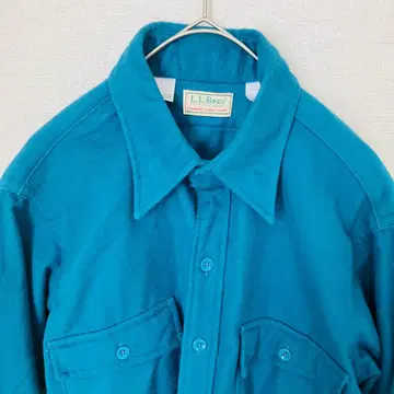 80년대 USA제 엘엘빈 헤비 플란넬 셔츠 샤모아 아크로스 셔츠