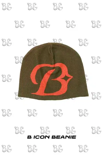 토아 비니 BG B ICON BEANIE 올리브 그린/오렌지