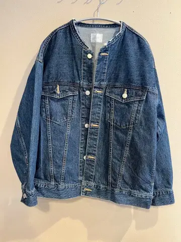 LOWRYS FARM 콘 데님 G 재킷