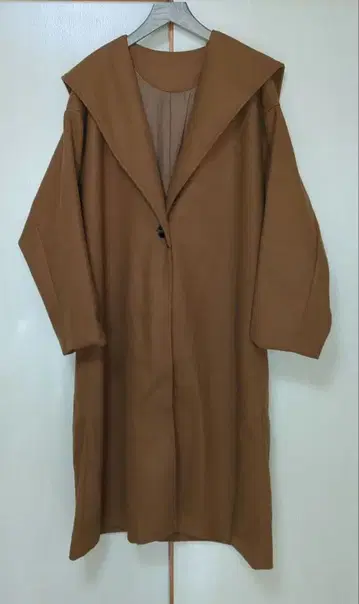 세일러 카라 롱 코트