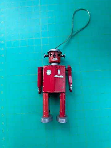 앤티크 아토믹 로봇 오너먼트 브릿지 로보 크리스마스