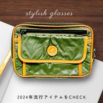 HUNTING WORLD 바츄크로스 세컨드 백 그린 브라운