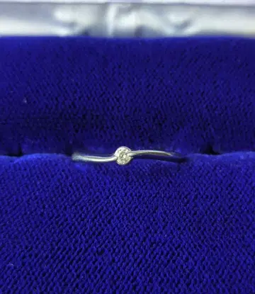 다이아몬드 실버 반지