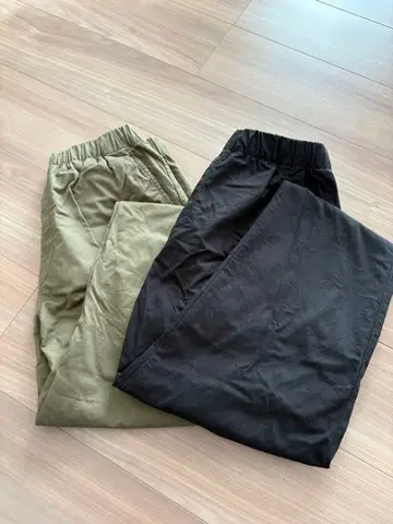 [ 완판템 ] 무인양품 워싱 코튼 이지 팬츠 2세트 S 사이즈