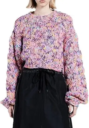 [더블 스탠다드 클로징] 턱 니트 스웨터 여성용 겨울