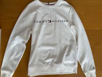 TOMMY HILFIGER 화이트 트레이닝복 M 사이즈