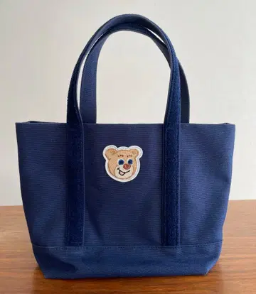 [페이] 올드 테디 와펜 네이비 토트백 스몰