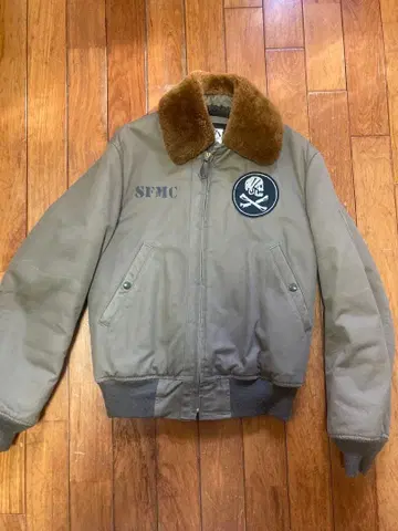 SKULL FLIGHT 스컬 플라이트 B-15 코튼 자켓