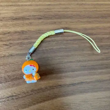 헬로키티 스트랩 귤