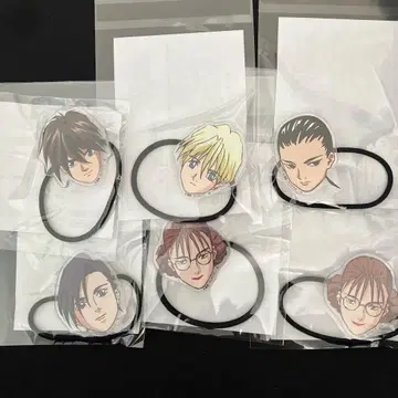 신 기동전기 건담 W 카오카오오카오 머리끈 7개 세트