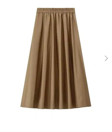 택 포함 새상품 아베닐 에투알 베이지 플레어 스커트 사이즈 34