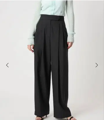 콘테 콘테 2턱 와이드 팬츠 사장 팬츠