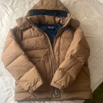 patagonia 다운 자켓 XS 브라운