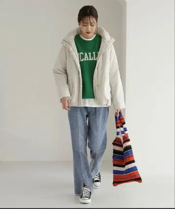 글로벌 워크 에어 서멀 발수 후드 블루종