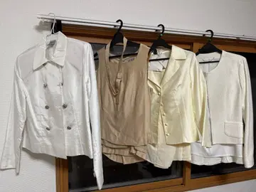 여성 수트 코트 모음 (다양한 스타일) 새상품 포함 화이트 블랙