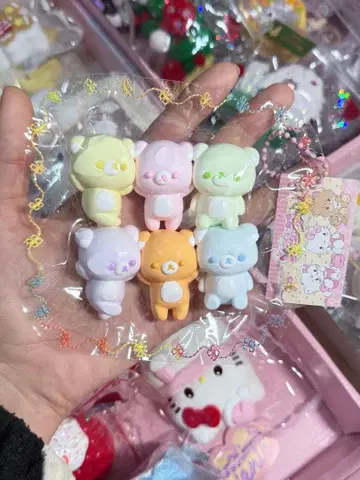 리락쿠마 레인보우 컬러 스퀴즈