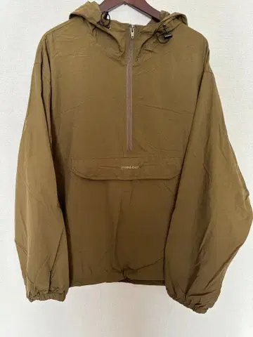mont-bell 나일론 풀오버 자켓 올리브 구제 의류
