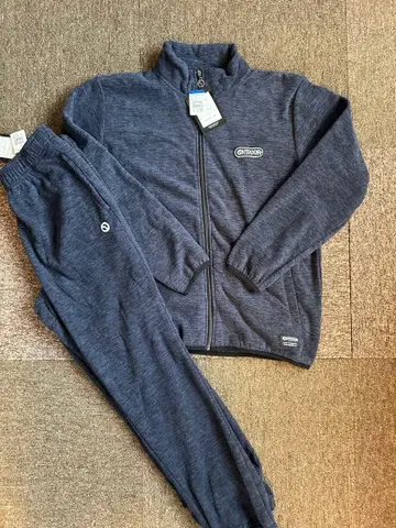 OUTDOOR 아웃도어 플리스 소재 상하의 세트 룸웨어 LL