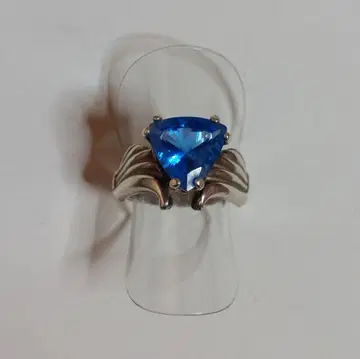 [헤븐 앤 어스사] 시베리안 블루 쿼츠 실버 반지