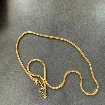 골드 스네이크 체인 목걸이