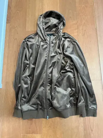 나노 유니버스 스웨이드 후드티 집업 XL 남성용