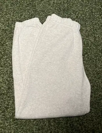 지유 헤비 웨이트 스웨트 팬츠 지유 그레이 L