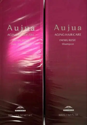 오쥬아 이뮤라이즈 샴푸 트리트먼트 세트 500ml 보틀
