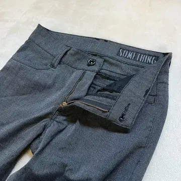 SOMETHING 버튼 달린 포켓 워크 팬츠 캐주얼 팬츠