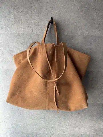 etretokyo 스웨이드 빅 토트백 에트레도쿄