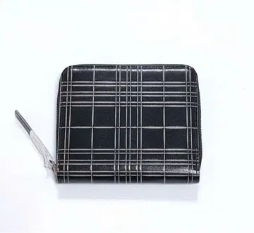 새상품 접이식 지갑 마가렛호웰 아이디어 가죽 지갑 블랙