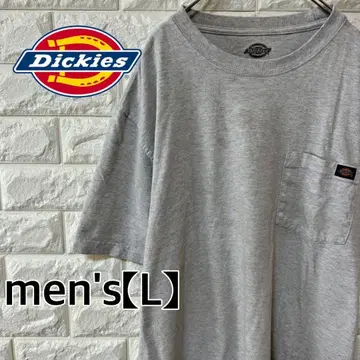 [ Dickies ] 반팔 T셔츠 [ 남성용 L ] 그레이 F15