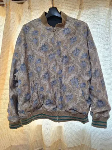 펠리시모 꽃무늬와 퀼팅 자켓 리버서블