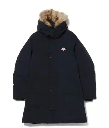 단톤 롱 기장 타서 다운 자켓 코트 네이비 S