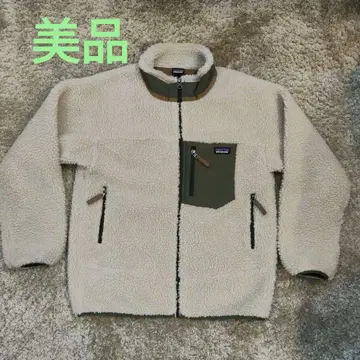새상품급 patagonia 플리스 자켓 XL 크림색