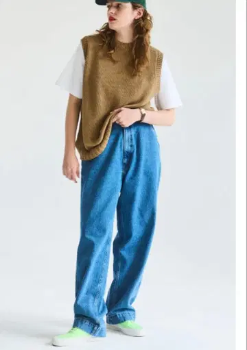 택 포함 새상품 Oblada 스케이터 청바지